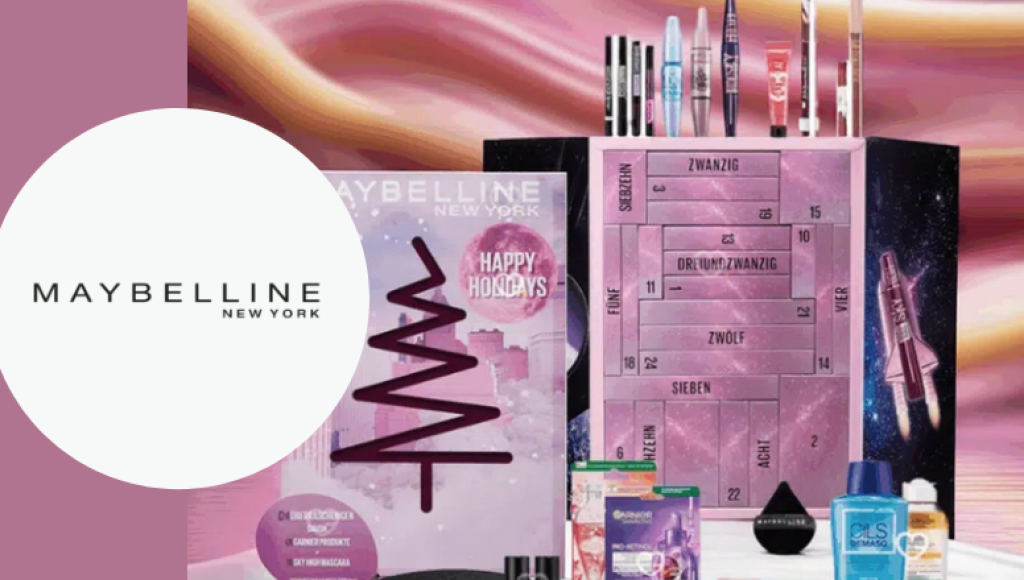 Comment gagner un calendrier de l’Avent Maybelline New York ?