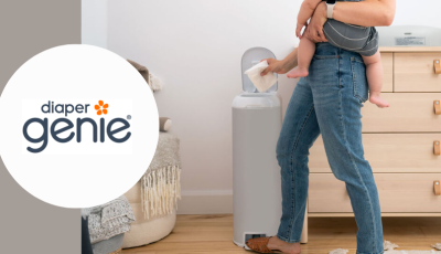 Testez gratuitement la poubelle à couches platinum de Diaper Genie