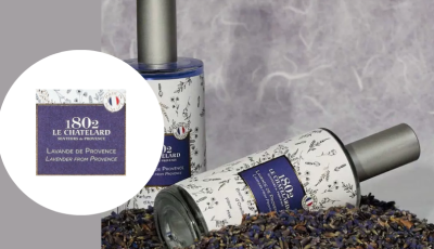 Testez gratuitement les brumes d\'oreiller parfum lavande de Provence