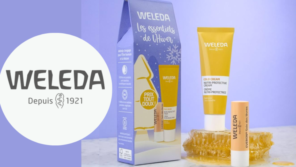 Testez gratuitement le coffret hiver coldcream & everon de Weleda
