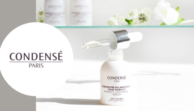 Testez gratuitement le concentré eclaircissant teint parfait de Condensé Paris