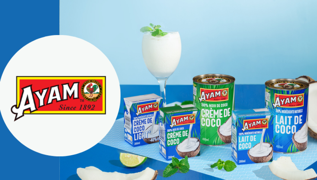 Testez gratuitement les crèmes et laits de coco de AYAM™