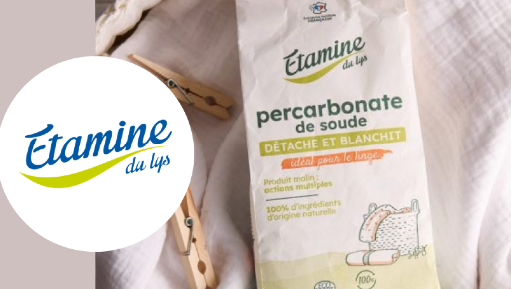 Testez gratuitement le percarbonate de soude de Étamine du Lys