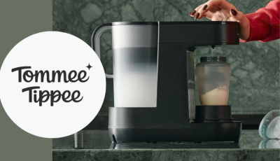 Testez gratuitement le préparateur de biberons PerfectPrep de Tommee Tippee