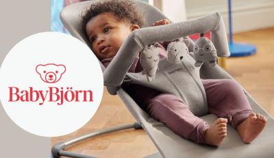 Testez gratuitement le transat Bliss en Jersey 3D de BabyBjörn