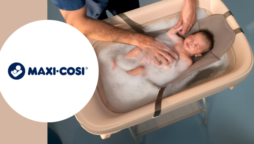 Testez gratuitement la baignoire Indigo plus de Maxi-Cosi