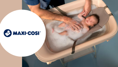 Testez gratuitement la baignoire Indigo plus de Maxi-Cosi