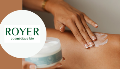 Testez gratuitement les baumes corps bio nourrissant de Maison Royer