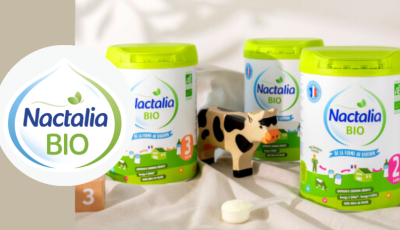 Testez gratuitement le lait bio infantile 2ème âge de Nactalia BIO