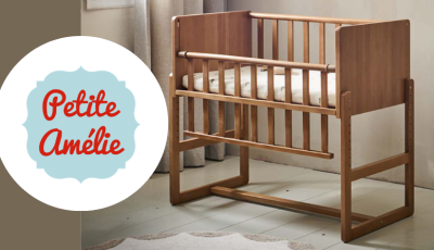 Testez gratuitement le lit cododo nuage en bois de Petite Amélie