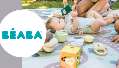 Testez gratuitement le tapis de motricité landform de Béaba