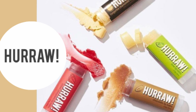 Testez gratuitement les baumes à lèvres 3 parfums de hurraw