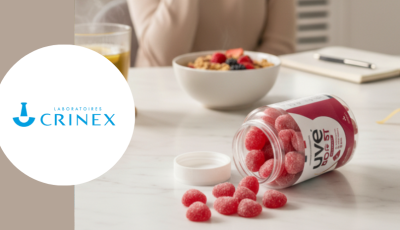 Testez gratuitement la cure pratique et végane immunité gummies de UVE BOOST de Crinex