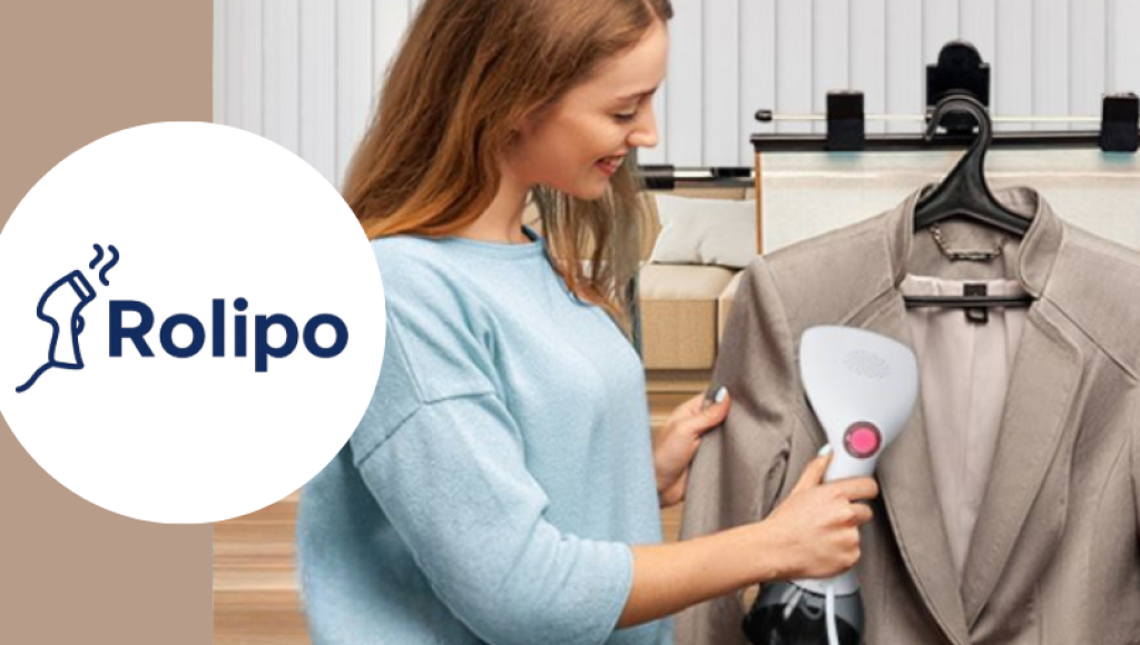 Testez gratuitement le défroisseur vapeur de Rolipo