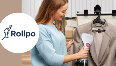 Testez gratuitement le défroisseur vapeur de Rolipo