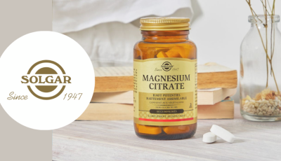 Testez gratuitement le magnésium citrate de Solgar