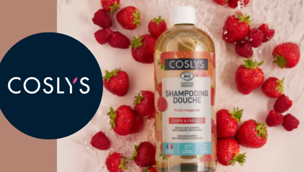 Testez gratuitement le shampooing douche aux fruits rouges de Coslys