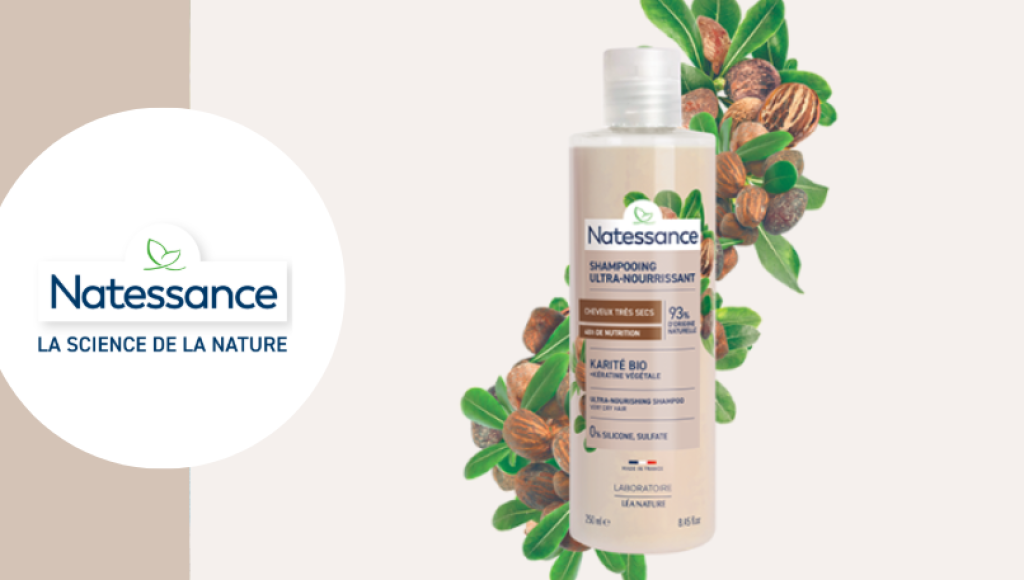 Testez gratuitement le shampooing ultra-nourrissant karité bio de NATESSANCE