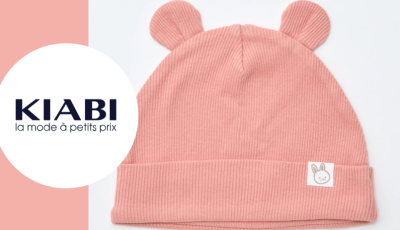 Testez gratuitement le bonnet côtelé avec oreilles fantaisies de Kiabi