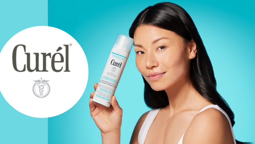 Testez gratuitement la brume hydratante intense de Curel