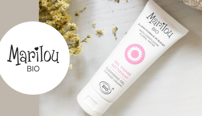 Testez gratuitement le gel visage nettoyant de Marilou Bio