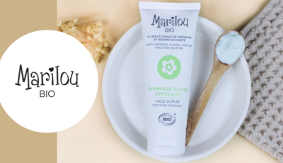 Testez gratuitement le gommage visage exfoliants de Marilou Bio