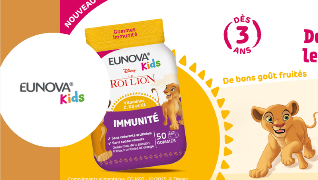 Testez gratuitement les gommes immunité de EUNOVA Kids
