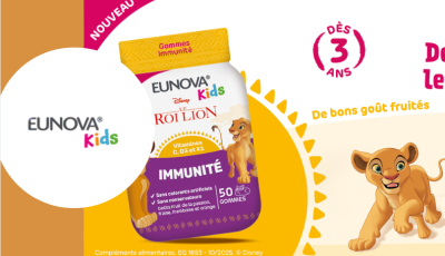 Testez gratuitement les gommes immunité de EUNOVA Kids