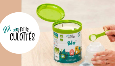 Testez gratuitement le lait de suite 2ème âge Bio de 6 à 12 mois de Les Petits Culottés