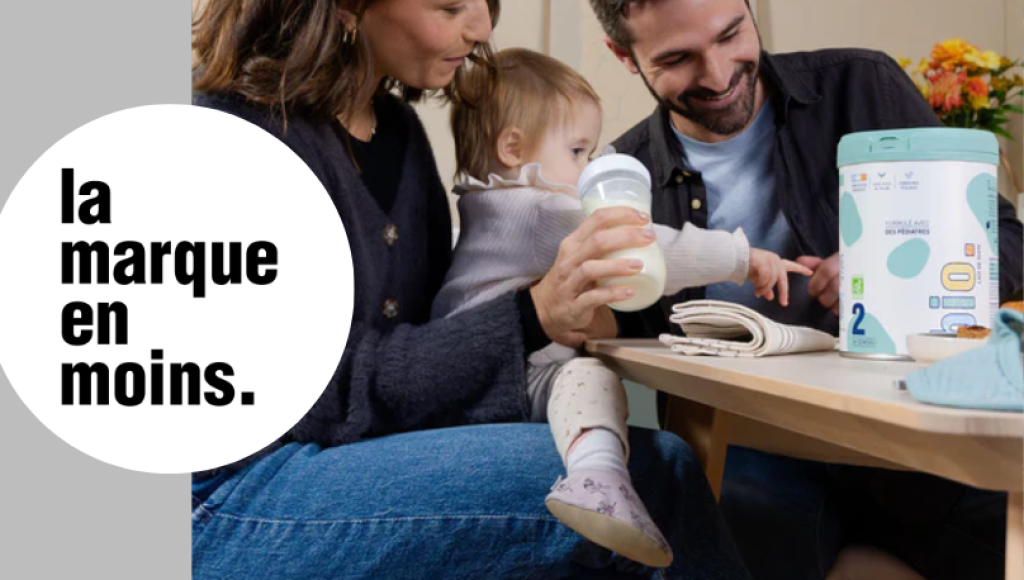Testez gratuitement le lait infantile 2ème âge de la marque en moins