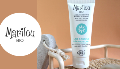 Testez gratuitement le laits douceur démaquillant de Marilou bio