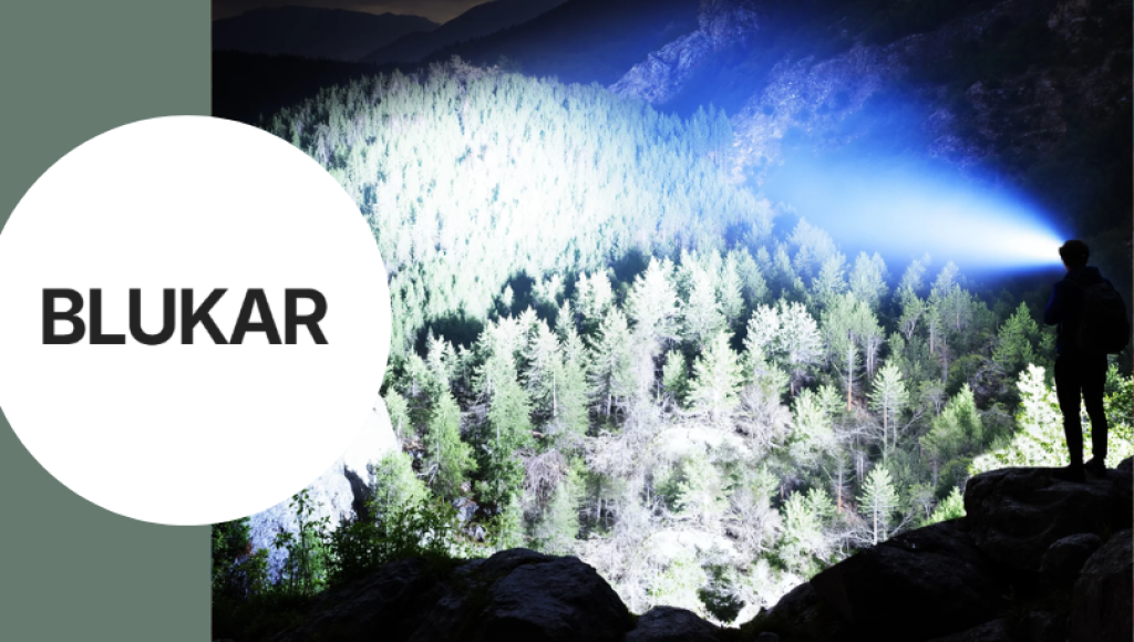 Testez gratuitement la lampe frontale rechargeable de Blukar