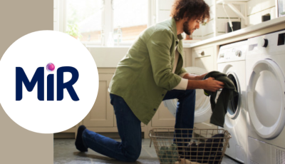 Testez gratuitement la lessive couleurs explosion Florale ou lessive black de MIR