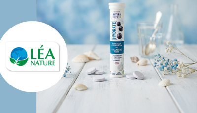 Testez gratuitement les pastilles hydrate collagène marin goût cassis de Léa nature