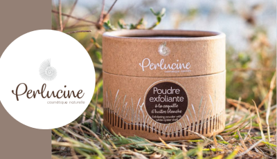 Testez gratuitement les poudres exfoliantes à la coquille d\'huître de Perlucine