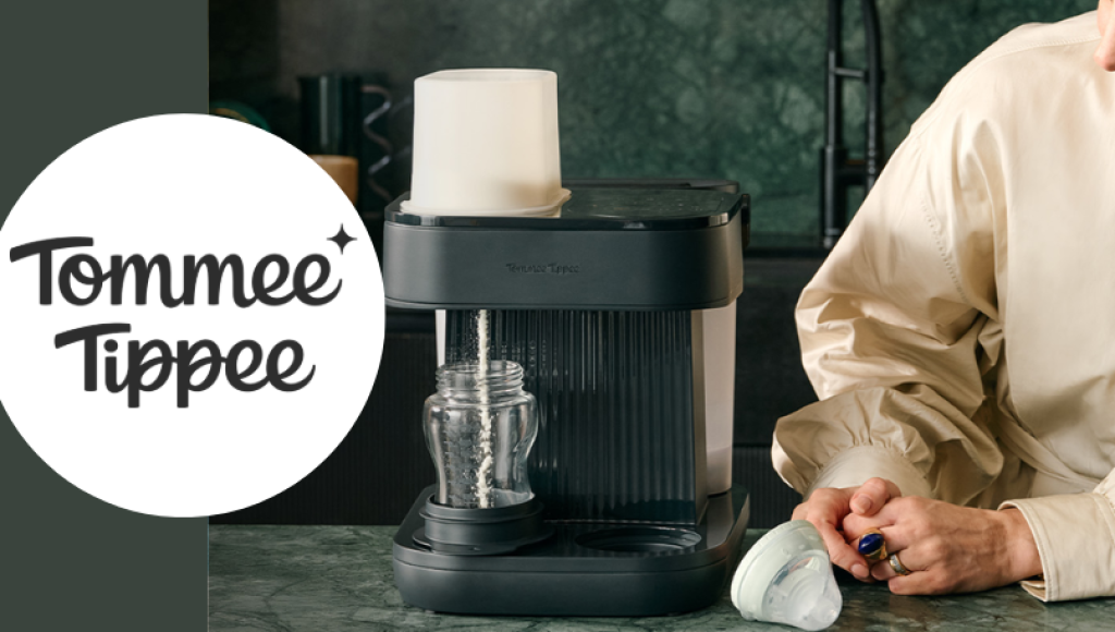 Testez gratuitement le préparateur de biberons de Tommee Tippee