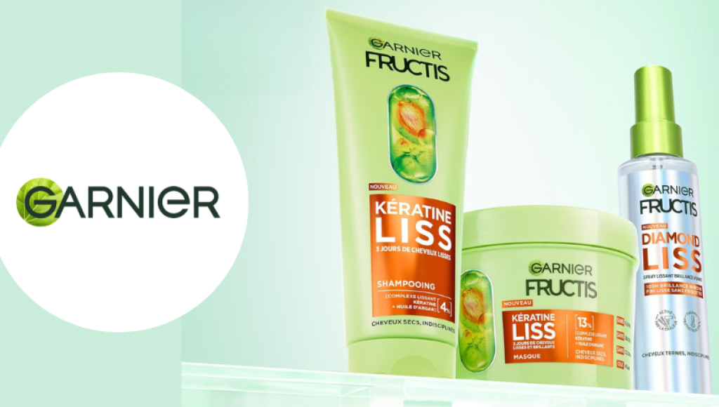 Testez gratuitement la routine de GARNIER FRUCTIS Kératine Liss