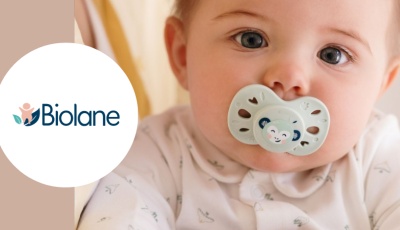 Testez gratuitement la sucette anatomique nuit de Biolane