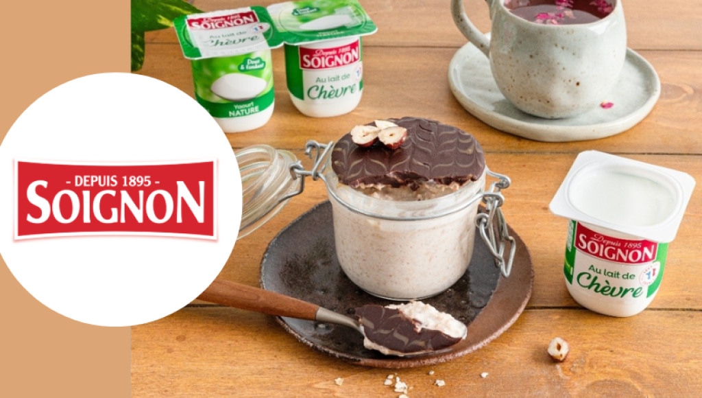 Testez gratuitement les yaourts de Soignon