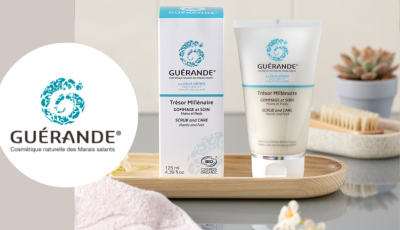 Testez gratuitement le gommage mains et pieds de GUÉRANDE COSMÉTIQUE