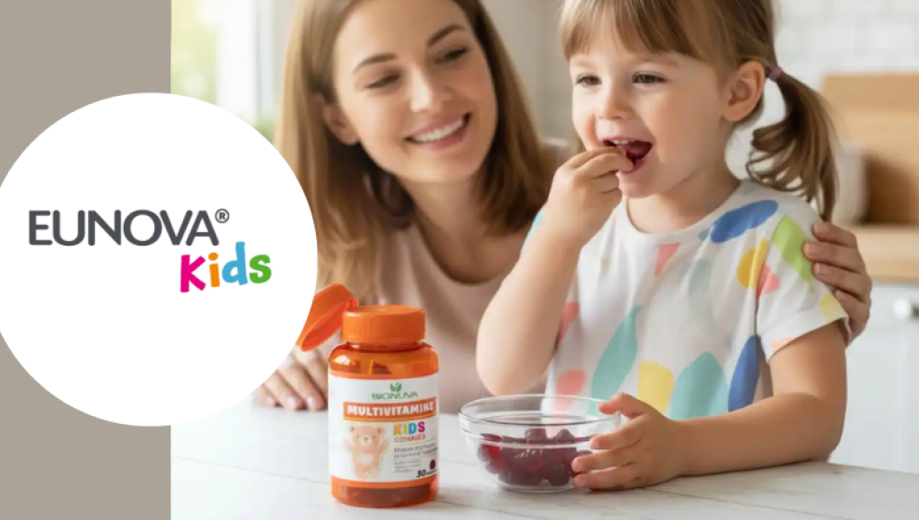 Testez gratuitement les gommes Multivitamines de EUNOVA Kids