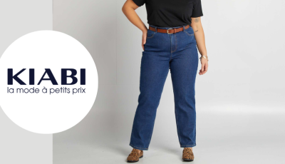 Testez gratuitement le jean stylé grande taille de Kiabi