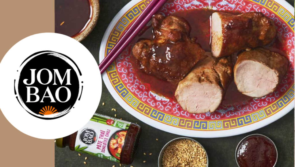 Testez gratuitement les pâtes thaï échalotes chili de JOM BAO