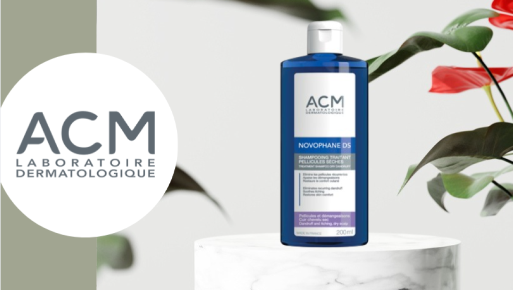 Testez gratuitement le shampoing traitant pellicules sèches NOVOPHANE DS de ACM Laboratoire Dermatologique