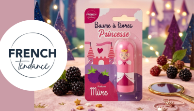 Testez gratuitement le baume à lèvres princesse pour enfant parfum Mûre de French Tendance