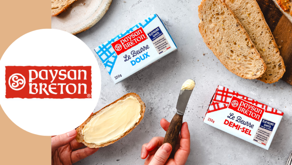 Testez gratuitement les beurres moulés et plaquettes de Paysan Breton