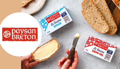 Testez gratuitement les beurres moulés et plaquettes de Paysan Breton