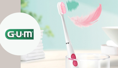 Testez gratuitement la brosses à dents GUM SONIC DAILY de GUM