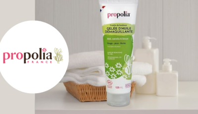 Testez gratuitement la gelée d’huile démaquillante de Propolia