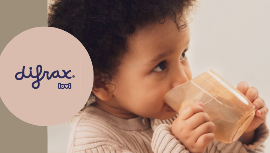 Testez gratuitement le gobelet éducatif \"Genius Cup\" de Difrax LOVI